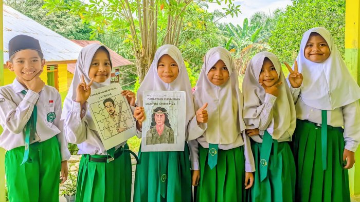 Belajar dengan Puzzle, Cara Kelas 3B MIN 4 Tebo Mengenang Jasa Pahlawan Belajar dengan Puzzle, Cara Kelas 3B MIN 4 Tebo Mengenang Jasa Pahlawan