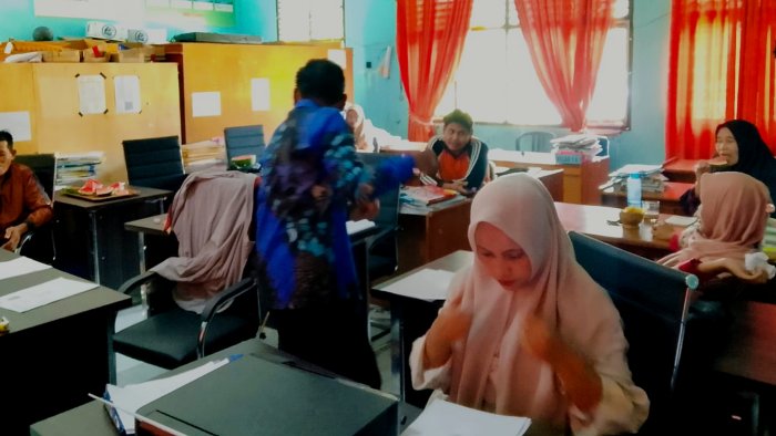 Kepala Madrasah dan Guru ASN MIN 4 Tebo Kompak Hadir di Madrasah dan Ikuti Sosialisasi MATAMUDA Meski Tengah Libur