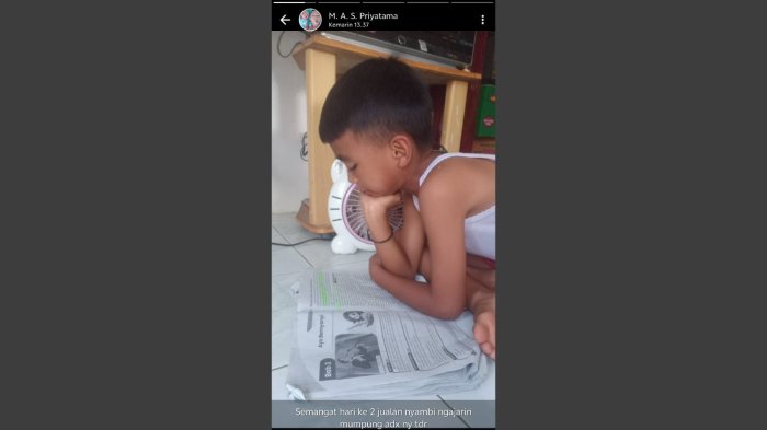 Keinginan Belajar Siswa Hadapi ASAS Dapat Dukungan Penuh Orang Tua di MIN 4 Tebo