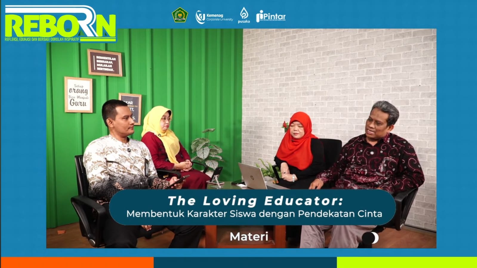 Guru MIN 4 Tebo Ikuti Webinar Nasional Pendidikan Karakter  