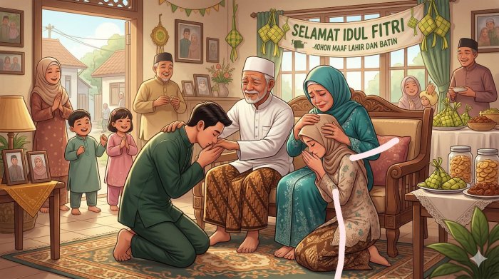 Sungkeman Lebaran: Integrasi Budaya Jawa dalam Praktik Keagamaan Idulfitri