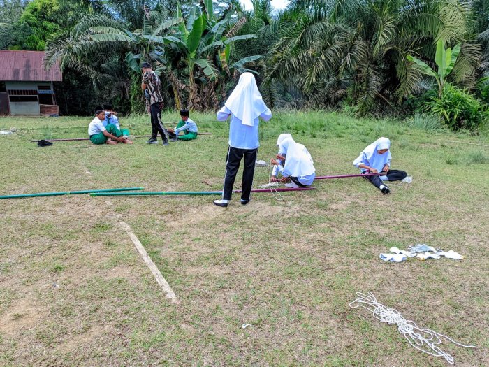 Serius Hadapi Jamran, MIN 4 Tebo Libatkan Pelatih Eksternal untuk Latihan Pioneering
