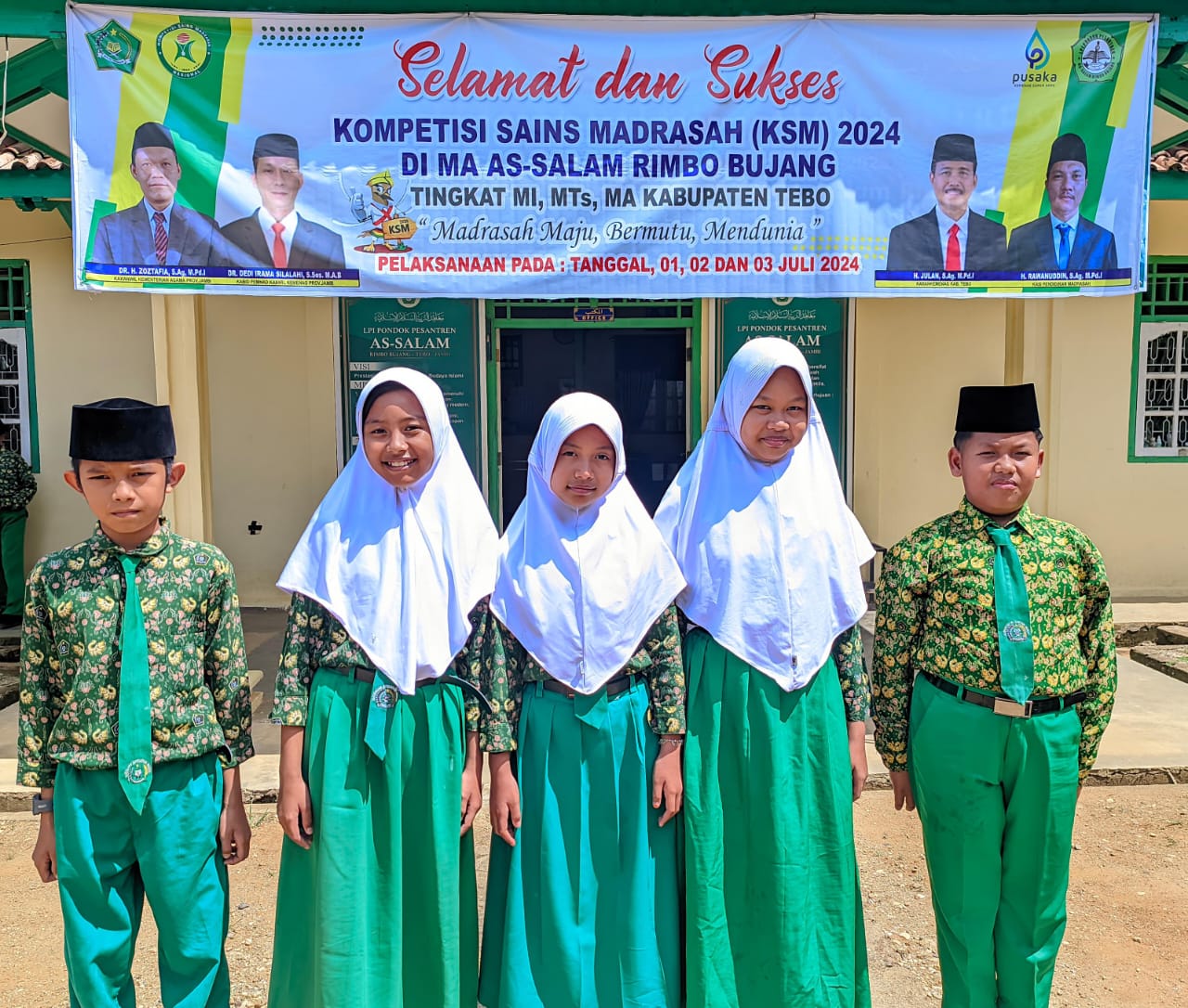 Bersaing Rebut Tiket ke Provinsi, 5 Siswa MIN 4 Tebo Unjuk Kemampuan di KSM Tingkat Kabupaten Bersaing Rebut Tiket ke Provinsi, 5 Siswa MIN 4 Tebo Unjuk Kemampuan di KSM Tingkat Kabupaten