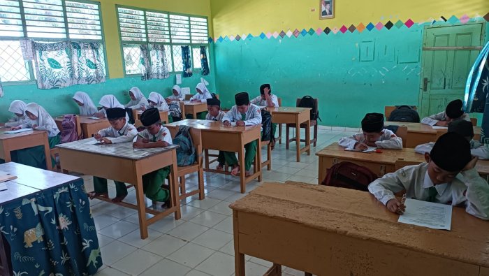 ASAT MIN 4 Tebo Hari Ketiga: Matematika, Fikih, dan Khusus Kelas 5 Ujian Koding dan AI