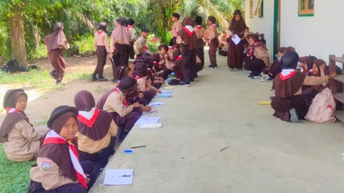 MIN 4 Tebo Gelar Tes SKU Poin 10 Tentang Dasa Dharma Pramuka MIN 4 Tebo Gelar Tes SKU Poin 10 Tentang Dasa Dharma Pramuka