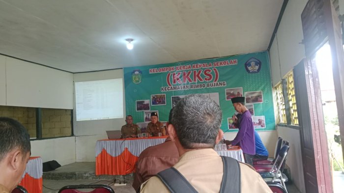 Kamabigus dan Pembina Pramuka MIN 4 Tebo Hadiri Rapat Jamran