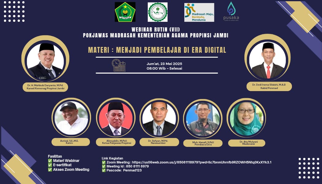 Guru MIN 4 Tebo Ikuti Webinar Menjadi Pembelajar di Era Digital Guru MIN 4 Tebo Ikuti Webinar Menjadi Pembelajar di Era Digital