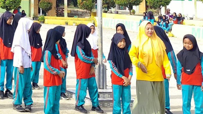 Pembinaan Kedisiplinan di MIN 4 Tebo, Tegas Bukan Keras