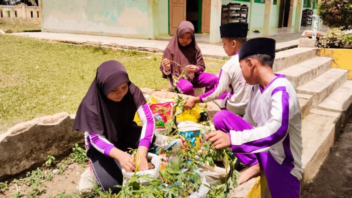 Siswa Kelas 5A MIN 4 Tebo Tanam Ubi sebagai Bagian Ekoteologi Siswa Kelas 5A MIN 4 Tebo Tanam Ubi sebagai Bagian Ekoteologi