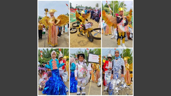 Pukau Penonton Karnaval, Kreativitas Daur Ulang dan Sepeda Futuristik MIN 4 Tebo Panen Pujian Pukau Penonton Karnaval, Kreativitas Daur Ulang dan Sepeda Futuristik MIN 4 Tebo Panen Pujian