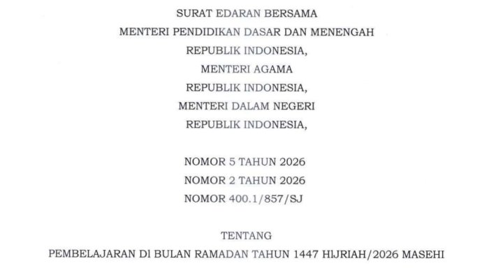MIN 4 Tebo Siapkan Program Khusus Tindaklanjuti SEB Tiga Menteri tentang Pembelajaran di Bulan Ramadan 1447 H/2026 M MIN 4 Tebo Siapkan Program Khusus Tindaklanjuti SEB Tiga Menteri tentang Pembelajaran di Bulan Ramadan 1447 H/2026 M