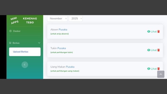 Guru MIN 4 Tebo Lengkapi Administrasi Tunjangan Usai ASAS