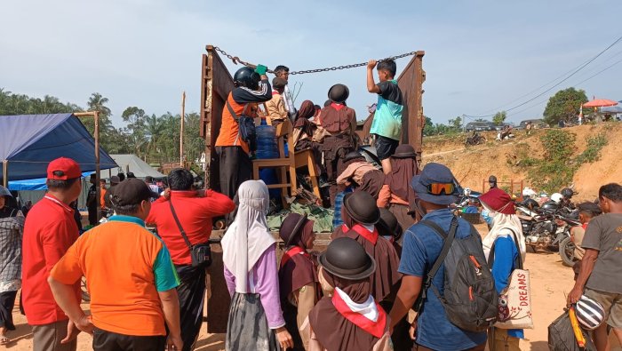 Sayonara Jamran, Kontingen MIN 4 Tebo Resmi Kembali ke Madrasah