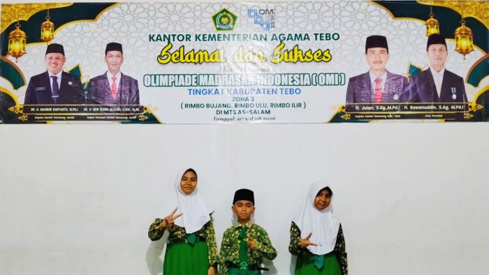Mantapkan Penguasaan Latihan, Kontingen Matematika MIN 4 Tebo Kuasai Sesi OMI 2026 Tingkat Kabupaten Mantapkan Penguasaan Latihan, Kontingen Matematika MIN 4 Tebo Kuasai Sesi OMI 2026 Tingkat Kabupaten