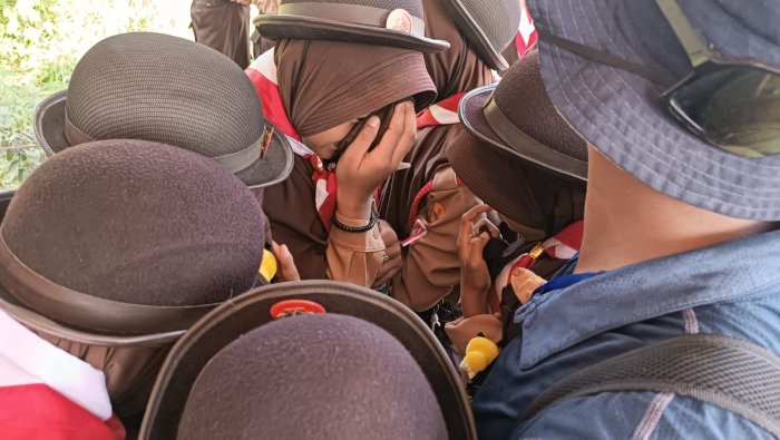 Tangis Pecah di Akhir Jamran, Kontingen MIN 4 Tebo Tetap Pulang dengan Kebanggaan Tangis Pecah di Akhir Jamran, Kontingen MIN 4 Tebo Tetap Pulang dengan Kebanggaan