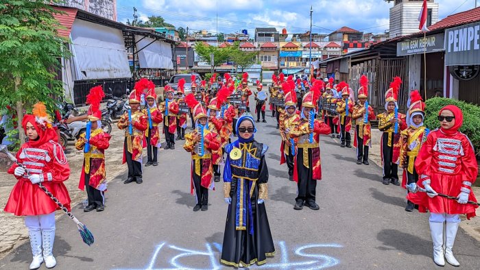 Marching Band MIN 4 Tebo Siap Meriahkan Street Parade IDCA 2025