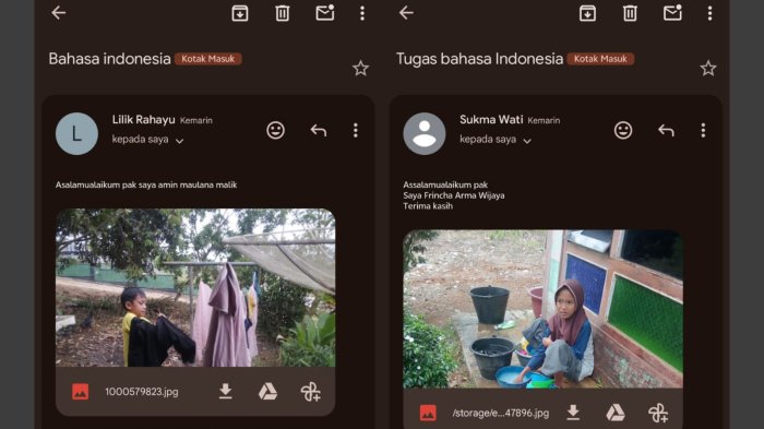 Siswa Kelas 5B MIN 4 Tebo Praktik Langsung Kirim Surel dan Lampirkan Bukti Aktivitas Positif di Rumah