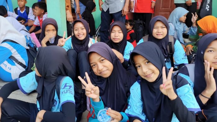 Tiba dengan Percaya Diri, Kontingen MIN 4 Tebo Sambut Ajang OSM dengan Atmosfer Santai dan Optimisme Tinggi