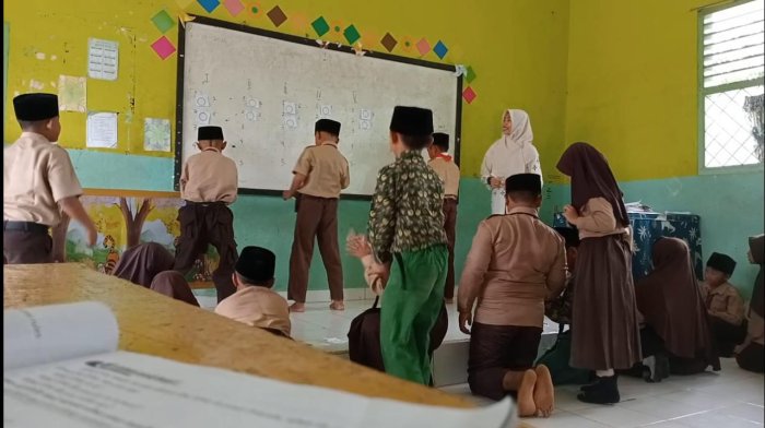 Kompetisi Seru Gambar Jarum Jam, Kelas 4A MIN 4 Tebo Kuasai Materi Telling the Time dalam Bahasa Inggris Kompetisi Seru Gambar Jarum Jam, Kelas 4A MIN 4 Tebo Kuasai Materi Telling the Time dalam Bahasa Inggris