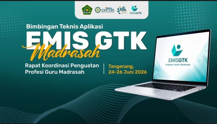 Operator MIN 4 Tebo Ikuti Bimtek Aplikasi EMIS-GTK, Siap Hadapi Implementasi Penuh di Tahun Ajaran Baru Operator MIN 4 Tebo Ikuti Bimtek Aplikasi EMIS-GTK, Siap Hadapi Implementasi Penuh di Tahun Ajaran Baru