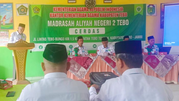 Kepala MIN 4 Tebo Hadiri FKKM, Ikuti Paparan Penguatan Zona Integritas WBK WBBM