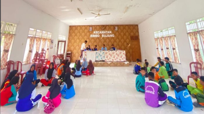 Pertemuan Kedua TC Jamcab, Afifa Siswa MIN 4 Tebo Mulai Tunjukan Kekompakan Tim Pertemuan Kedua TC Jamcab, Afifa Siswa MIN 4 Tebo Mulai Tunjukan Kekompakan Tim