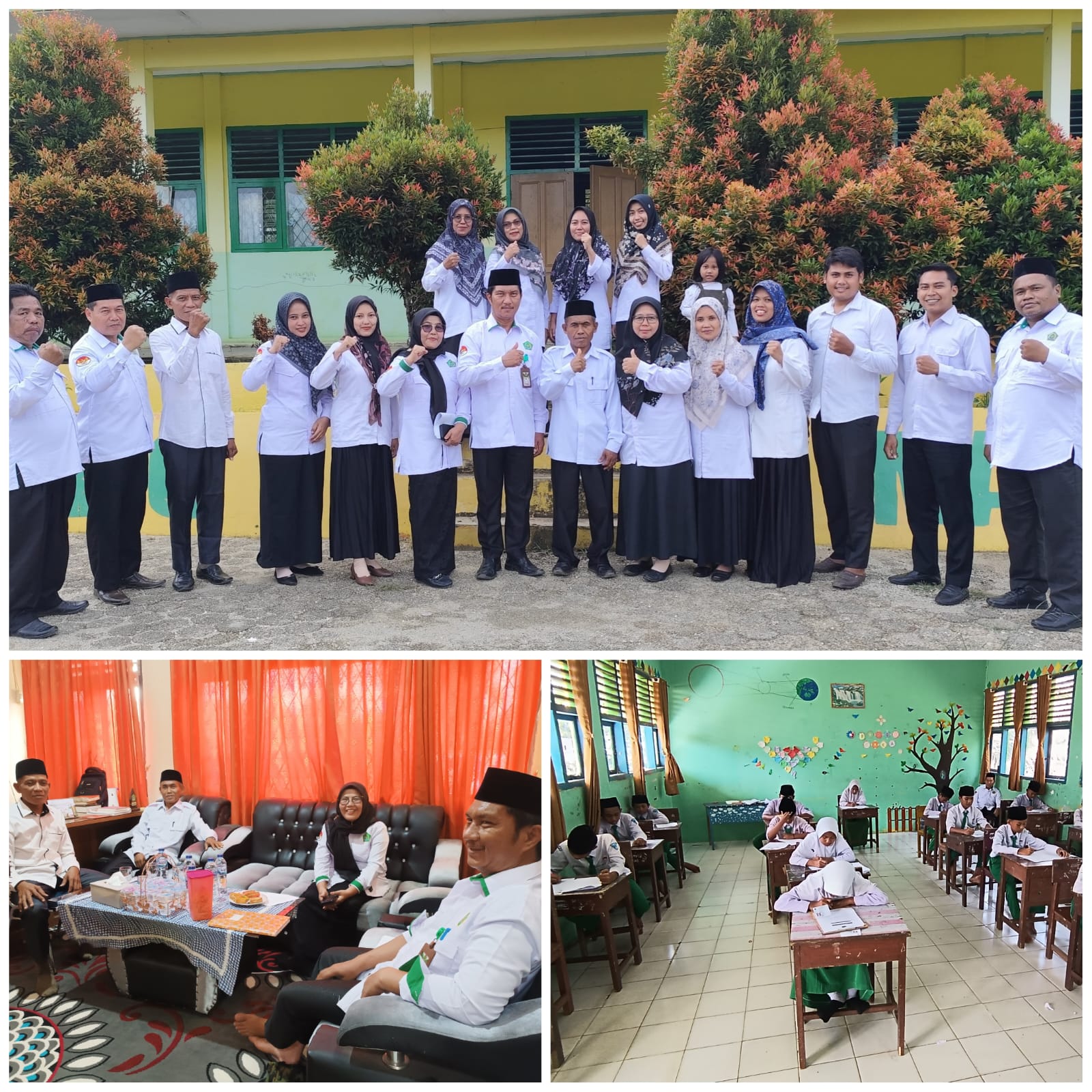 Kasi Penmad Kankemenag Tebo Lakukan Monev Ujian Madrasah di MIN 4 Tebo Kasi Penmad Kankemenag Tebo Lakukan Monev Ujian Madrasah di MIN 4 Tebo