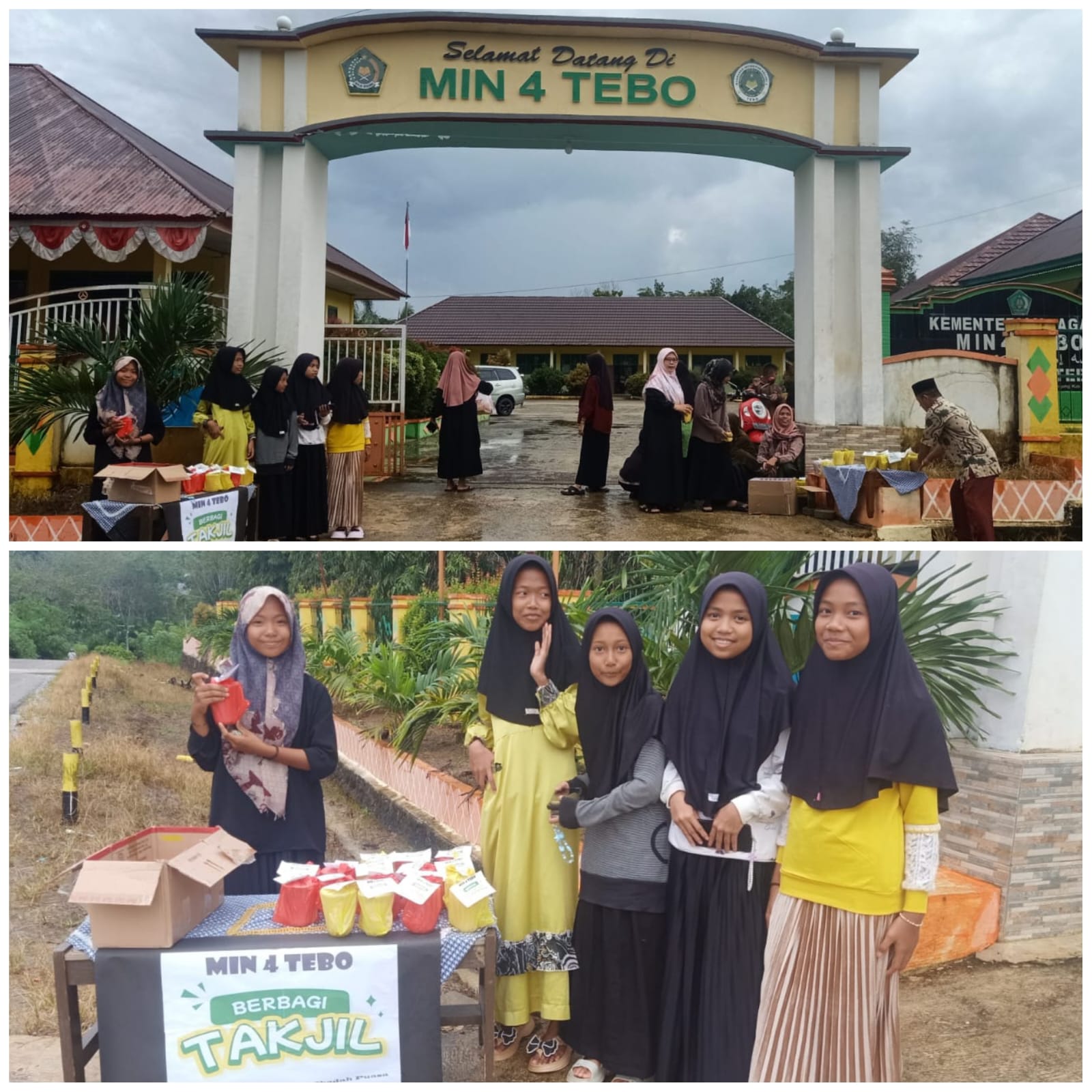 MIN 4 Tebo Bagikan Takjil untuk Masyarakat Sekitar MIN 4 Tebo Bagikan Takjil untuk Masyarakat Sekitar
