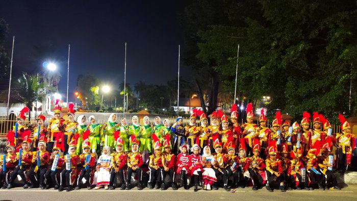 Siap Berlaga di STIGMA 2026! Ini Daftar Lengkap 48 Personil Marching Band Symphony Sekawanesa MIN 4 Tebo