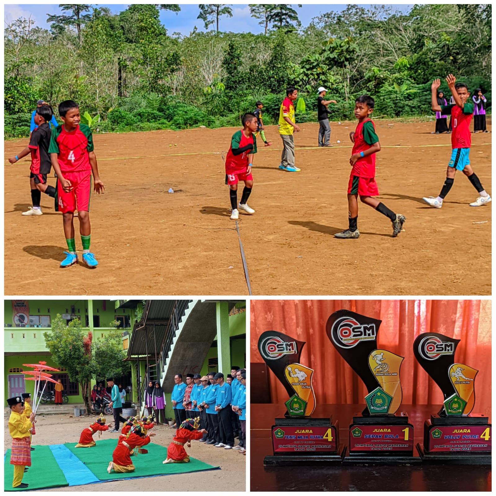 Tim Sepakbola Mini MIN 4 Tebo Juara 1 di OSM  