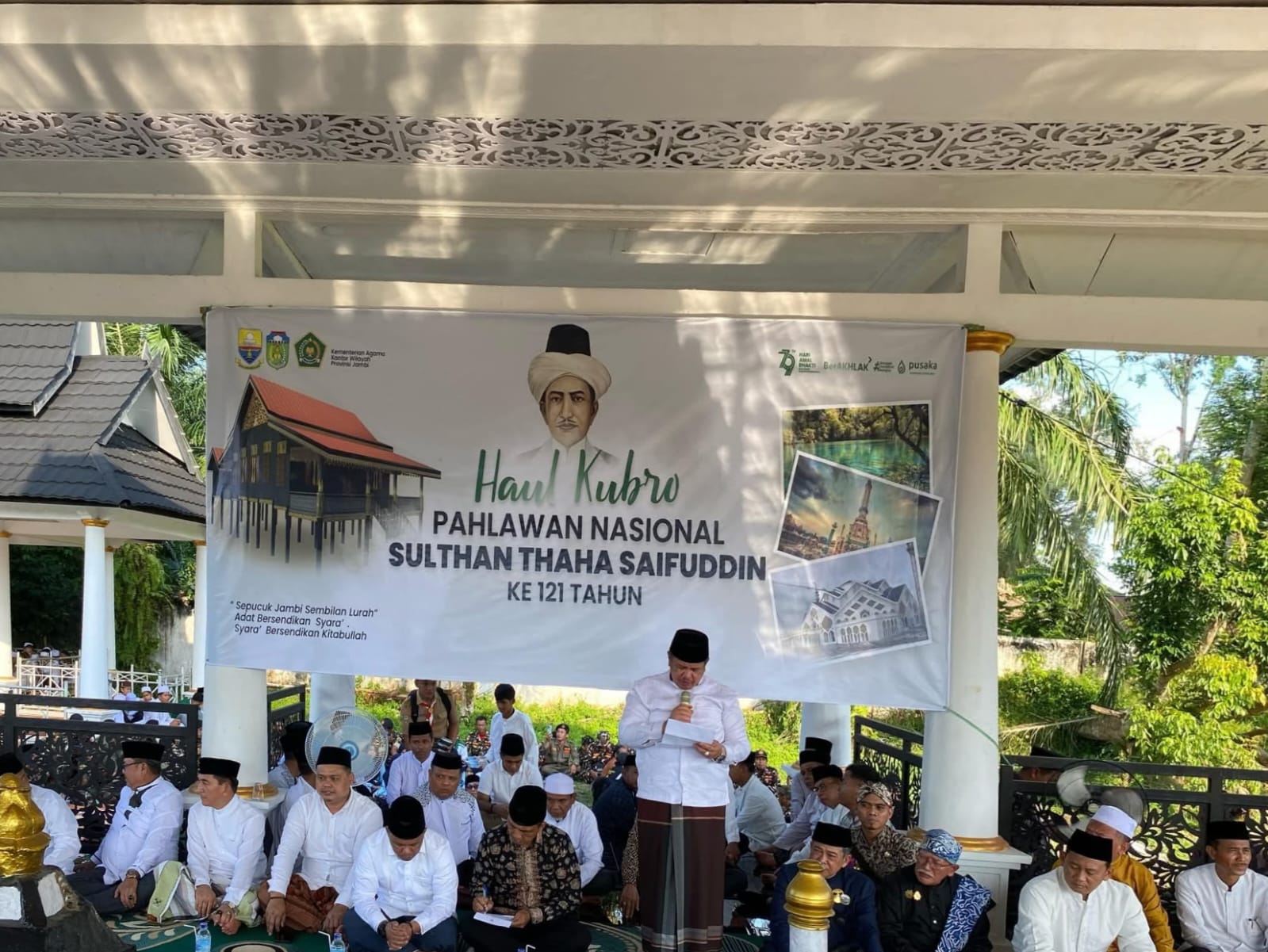 Kepala MIN 4 Tebo Hadiri Haul Kubro Sultan Thaha Saifuddin ke-121  