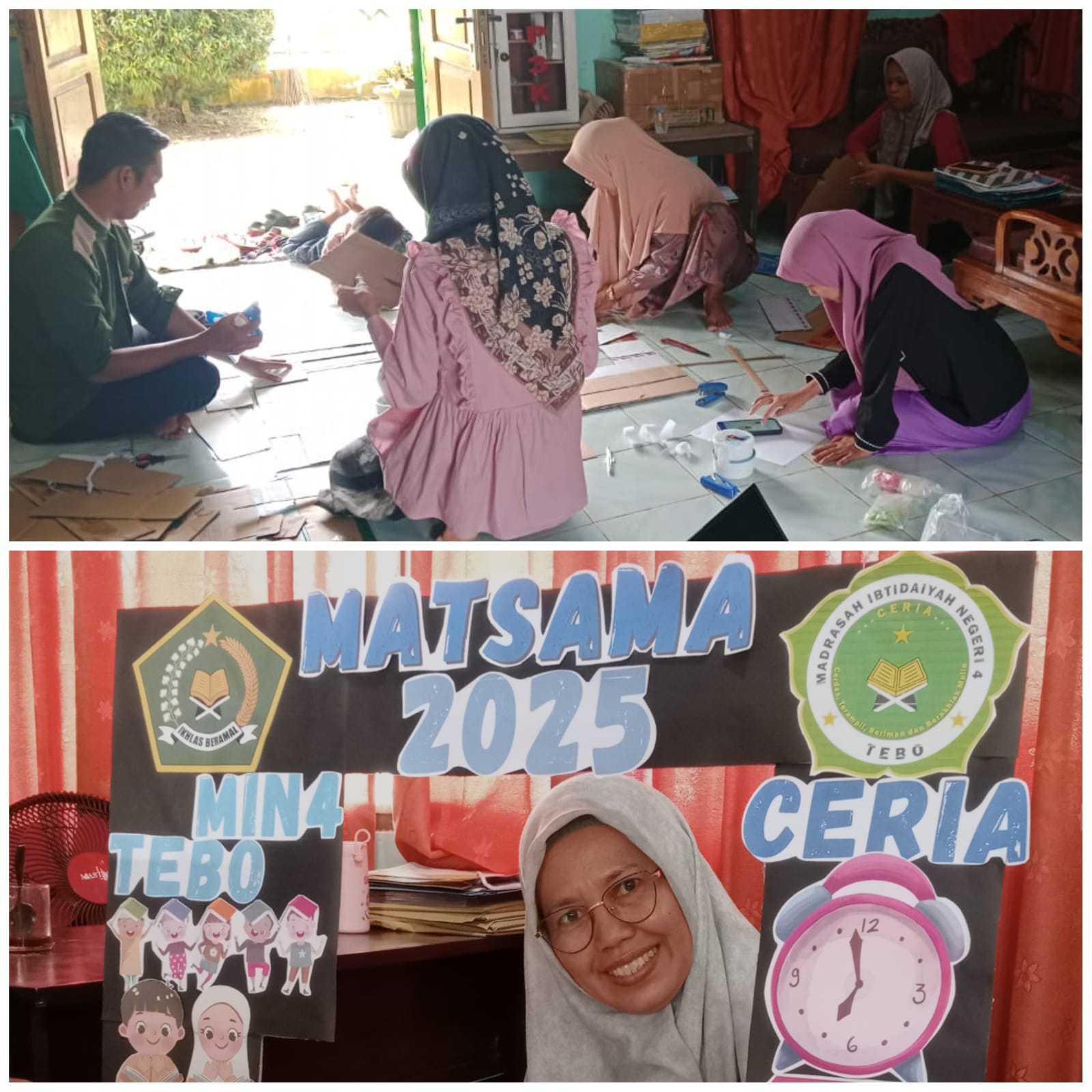 Guru MIN 4 Tebo Siapkan Pernak-pernik Unik Sambut MATSAMA Guru MIN 4 Tebo Siapkan Pernak-pernik Unik Sambut MATSAMA