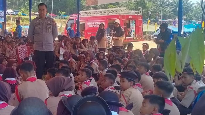 Kontingen Jamran MIN 4 Tebo Dapatkan Penguatan Materi dari TNI, Polri, Hingga Damkar