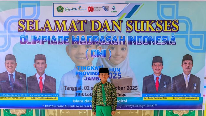 Doa dan Usaha Telah Ditempuh, Danum Siswa MIN 4 Tebo Mantap Jalani OMI Provinsi