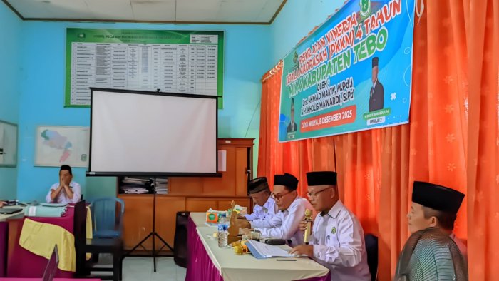 Ekspos Hasil PKKM: Penilai Beri Apresiasi dan Catatan Perbaikan untuk MIN 4 Tebo Ekspos Hasil PKKM: Penilai Beri Apresiasi dan Catatan Perbaikan untuk MIN 4 Tebo