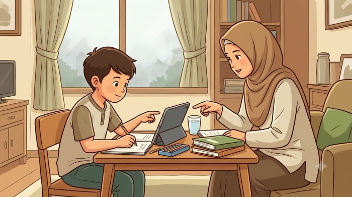 MIN 4 Tebo Harapkan Kolaborasi Orang Tua Terapkan Pembatasan Gawai Saat Pembelajaran Daring