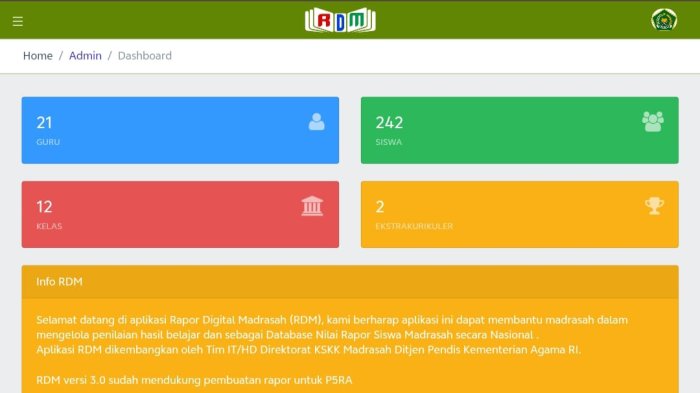 Jelang Ujian Semester MIN 4 Tebo Mulai Lakukan Setting RDM