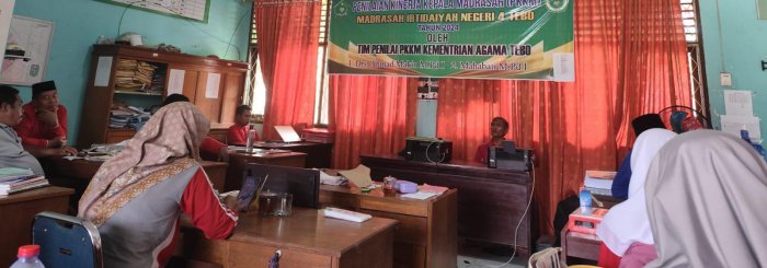 September Padat Agenda, MIN 4 Tebo Gelar Rapat Pemantapan