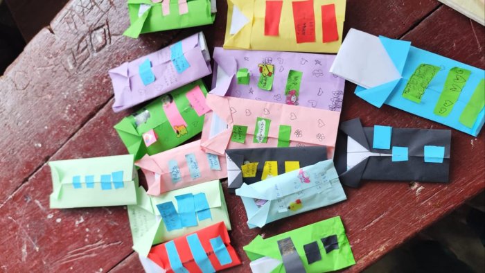 Warna-warni Kartu Ucapan Selamat Hari Ayah Dari Siswa Kelas 3B MIN 4 Tebo Warna-warni Kartu Ucapan Selamat Hari Ayah Dari Siswa Kelas 3B MIN 4 Tebo