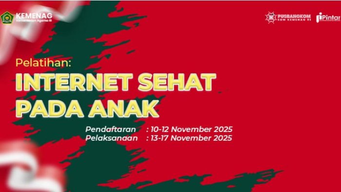 Guru MIN 4 Tebo Ikuti Pelatihan Internet Sehat pada Anak di Platform Pintar Kemenag