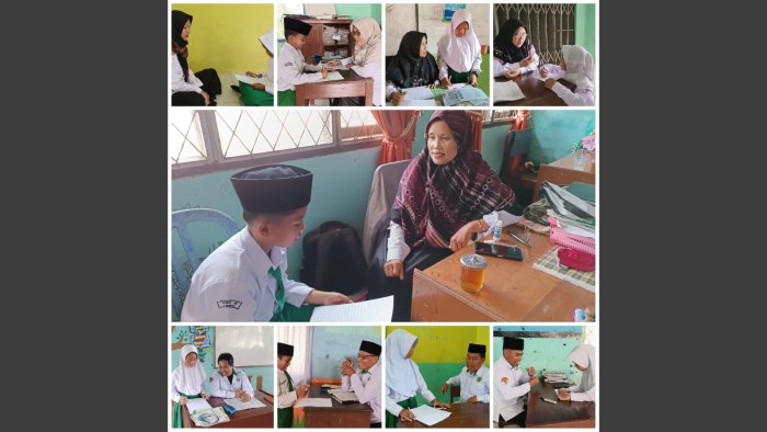 Siswa Kelas 5B MIN 4 Tebo Praktik Wawancara Langsung dengan Guru