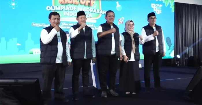 MIN 4 Tebo Ikuti Kick Off Olimpiade Madrasah Indonesia 2025