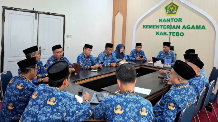 Rapat FKKM Kabupaten Tebo Bahas Sosialisasi MAGIS dan Pelaksanaan AKSIOMA Provinsi, MIN 4 Tebo Segera Tindak Lanjuti