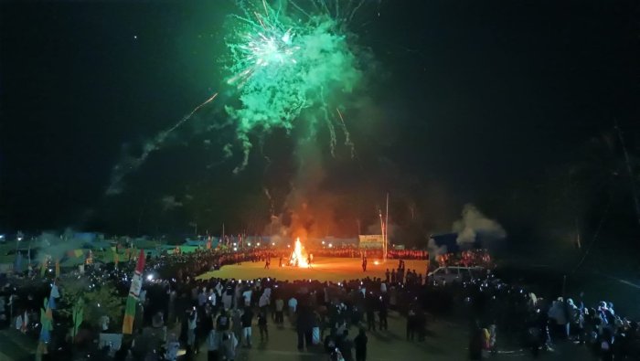 Api Unggun Hangatkan Malam Jambore, Kontingen MIN 4 Tebo Hadir Lengkap Api Unggun Hangatkan Malam Jambore, Kontingen MIN 4 Tebo Hadir Lengkap