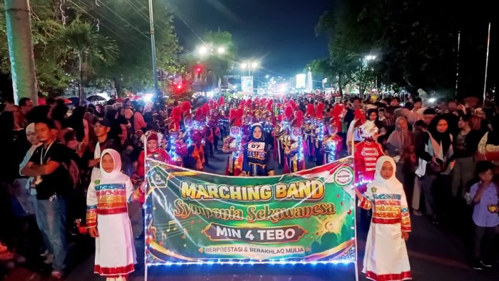 Marching Band Symphony Sekawanesa MIN 4 Tebo Tampil Memukau di STIGMA 2026, Berhasilkah Meraih Juara?