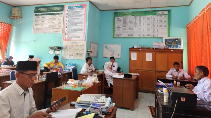 MIN 4 Tebo Gelar Rapat Persiapan Akhir Semester Sekaligus Diseminasi Kurikulum Berbasis Cinta