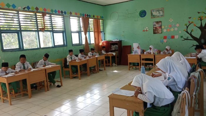 Kelas 6 MIN 4 Tebo Mulai Jalani ASAT, Seluruh Mata Pelajaran Diujikan Selama Sepekan